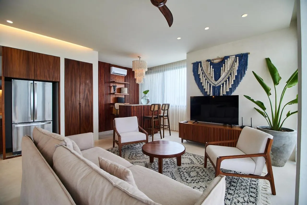 Appartement Coyoacan Penthouse 3Bdr X Pool X Views Three Level Tulum Pueblo