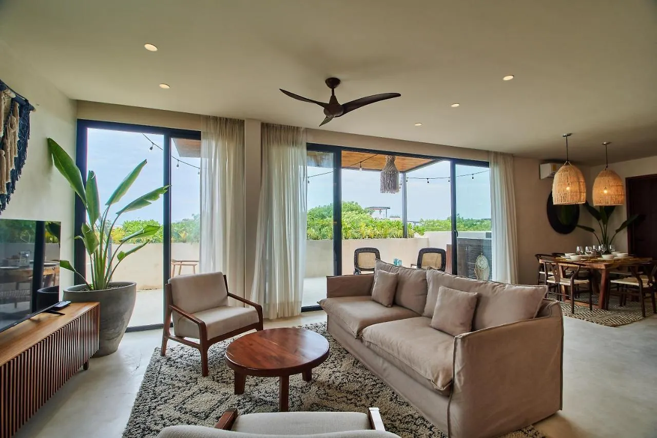 Coyoacan Penthouse 3Bdr X Pool X Views Three Level Tulum Apartment
