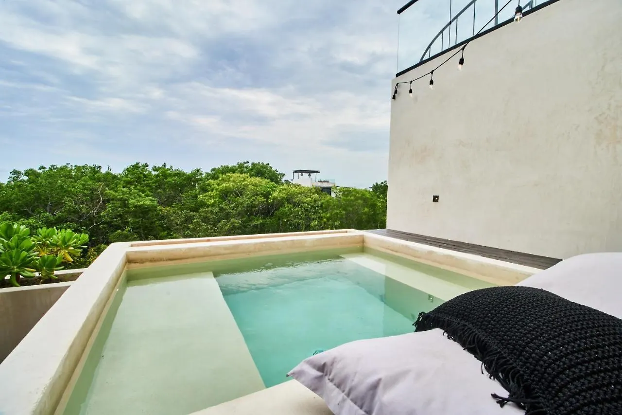 Coyoacan Penthouse 3Bdr X Pool X Views Three Level Tulum Mexico