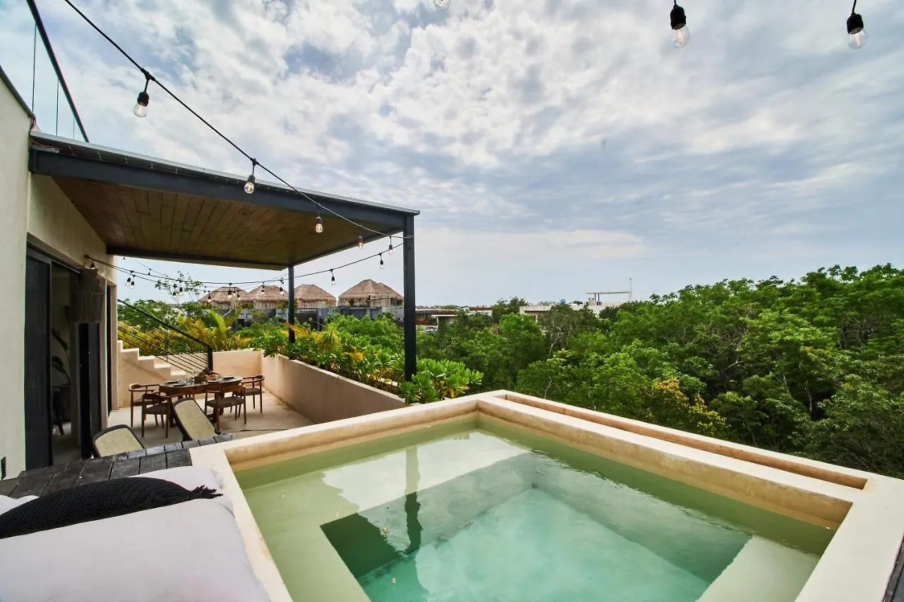 Coyoacan Penthouse 3Bdr X Pool X Views Three Level Tulum